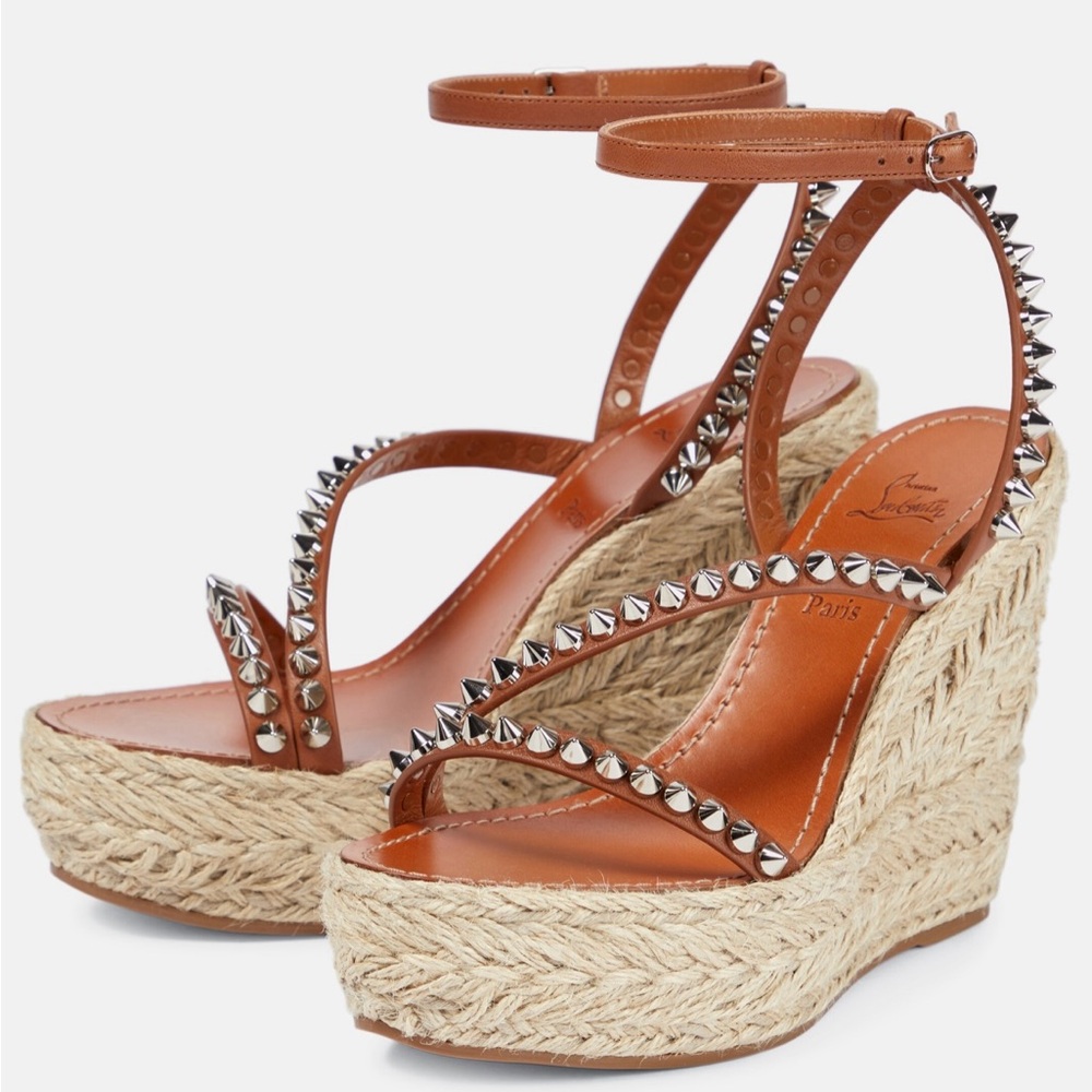 Christian Louboutin Mafaldina Zappa 120 Wedge - Picture 3 of 8